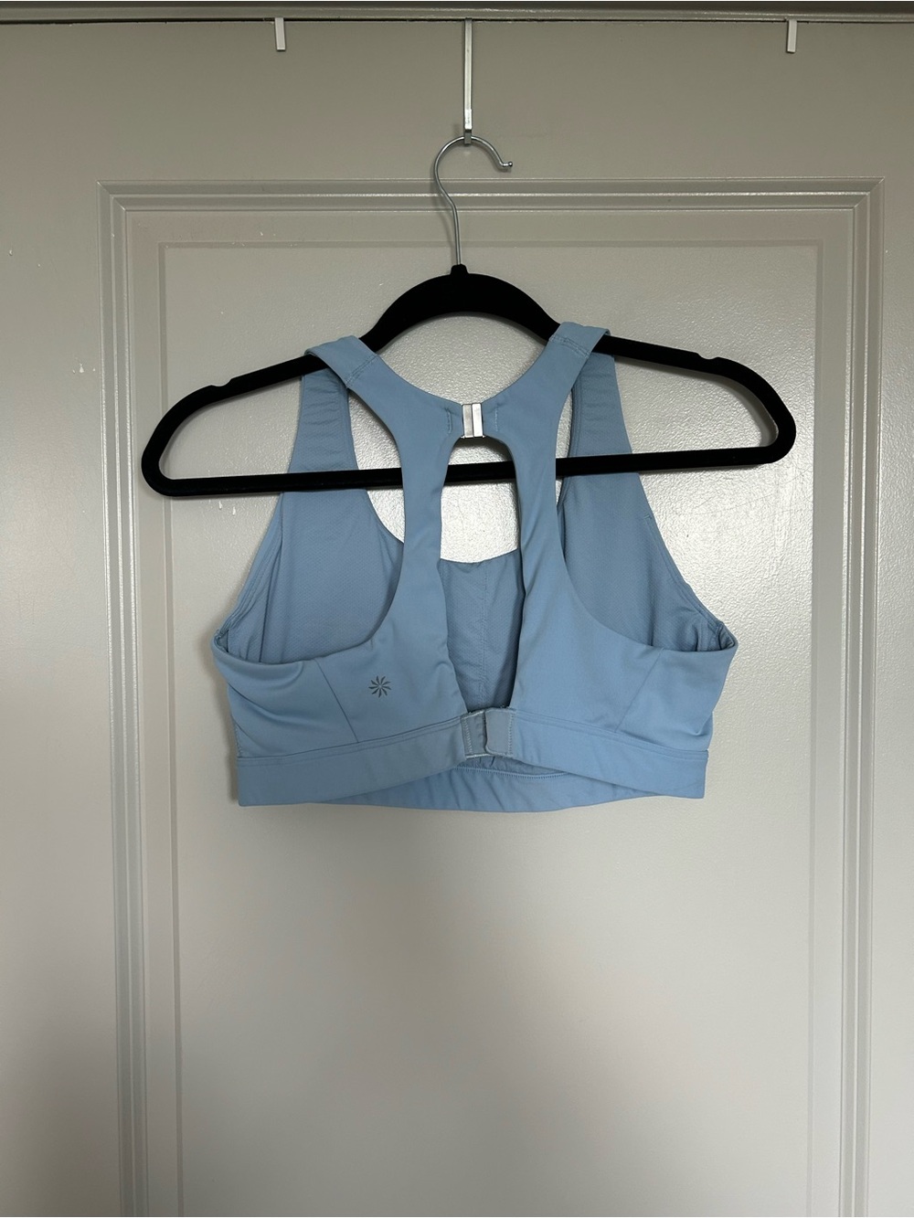 Athleta Powder Blue High-Support Racerback Sports Bra